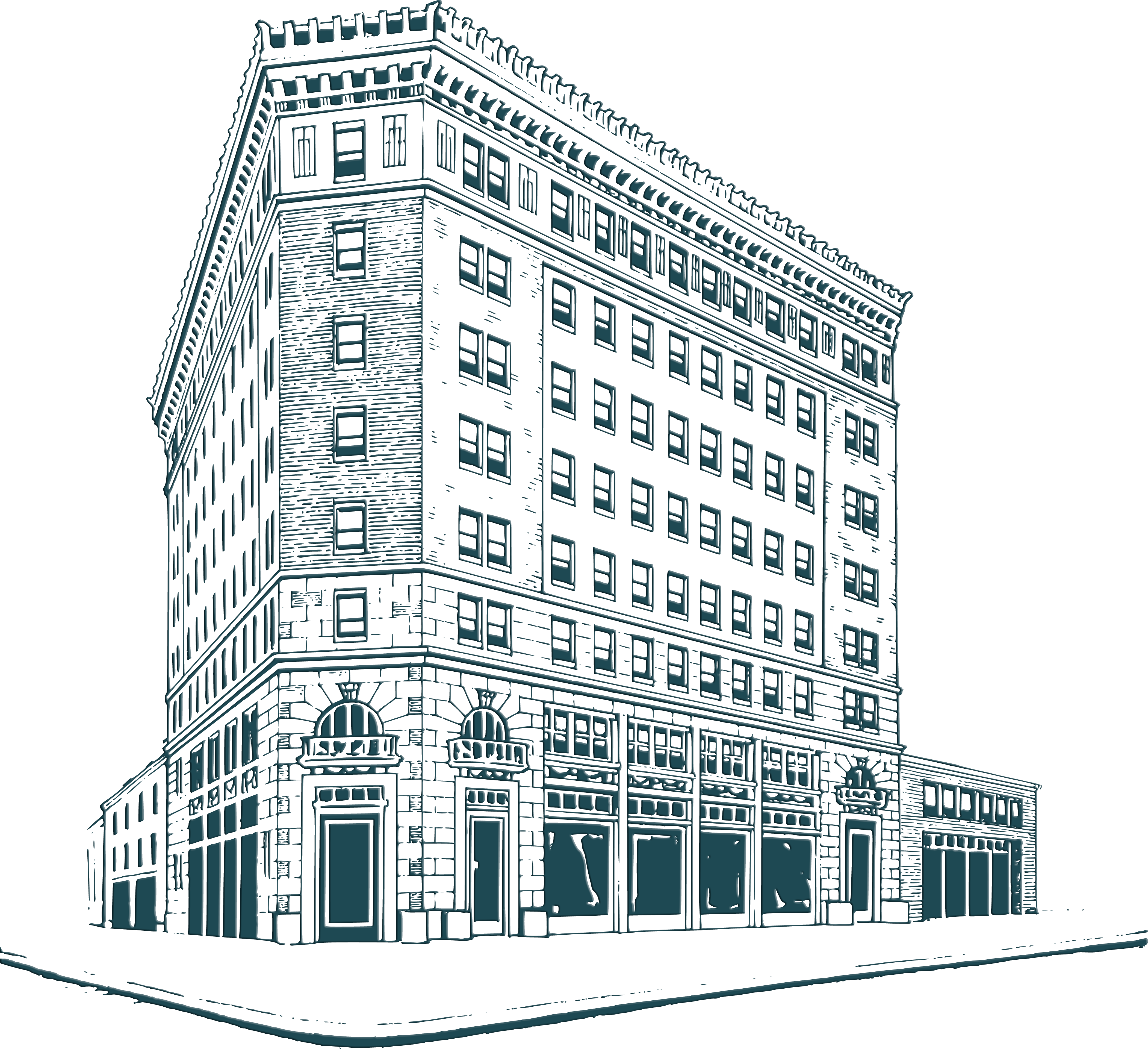 The Flat Iron Hotel Logo